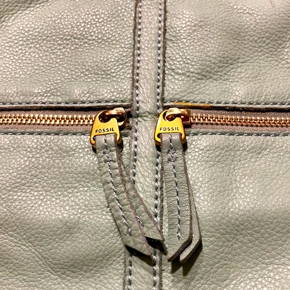 AUTHENTIC FOSSIL ERIN CROSSBODY PASTEL GREEN - Picture 3 of 6